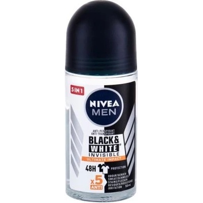Nivea Men Invisible For Black & White Ultimate Impact roll-on 50 ml