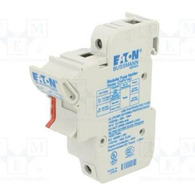 BUSSMANN CHPV141U Zásuvka; 14x51mm; na přípojnici DIN; 50A; 690VAC; Póly: 1; 1,5kVDC