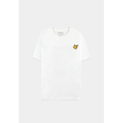Pokémon Pixel Pikachu Men's Short Sleeved T-Shirt white