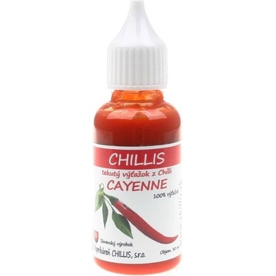 CHILLIS Cayenne tekuté chilli 30 ml