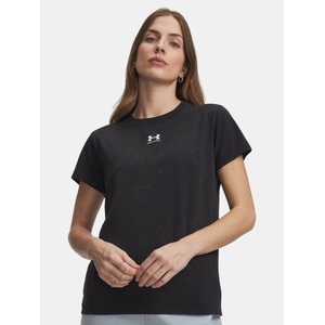 Under Armour Дамска тениска Under Armour Rival Cotton Wash SS Under Armour | Cheren | ЖЕНИ | XS
