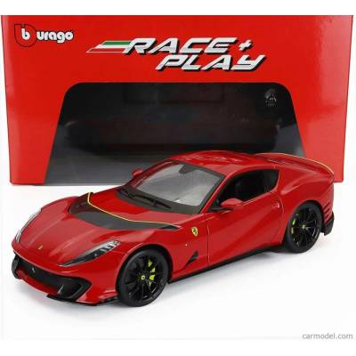 Bburago Ferrari 812 Competizione 2021 Rosso Corsa Červená 1:18