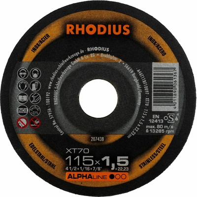 Rhodius Rezný kotúč 115 x 1,5 x 22,23 mm 207438