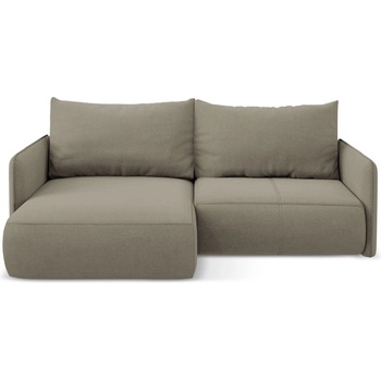 makamii Бежов разтегателен ъглов диван с място за съхранение (ляв ъгъл) Nanea - Makamii (NANEA_LCF_S_24_P1_C14)