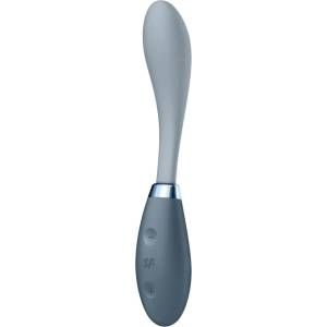 Satisfyer G-Spot Flex 3 - вибратор за G-точка с акумулатор - сив