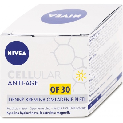 Nivea Hyaluron Cellular Filler OF 30 denný krém 50 ml