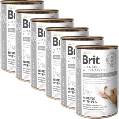 Brit Брит Ветеринарни Диети GF куче Ставни и Мобилност 6 x 400 г