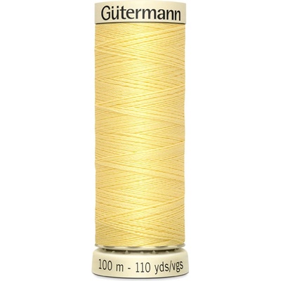 578 Univerzální šicí nit Gütermann 100% PES, žlutá