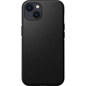 Image 1 of Nomad Modern Leather MagSafe Case - кожен (естествена кожа) кейс с MagSafe за iPhone 13 (черен)