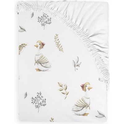Babymatex bavlna prestieradlo s gumou Print Husi 60x120