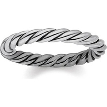Thomas Sabo Prsteň TR2133 637 21 Sterling Silver Sterling silver blac