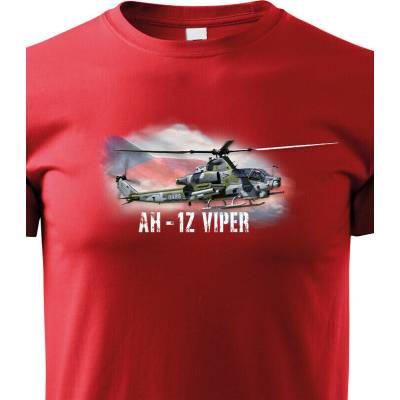 Dětské tričko AH-1Z Viper ČervenáCanvas Dětské tričko Bezvatriko.cz 3382