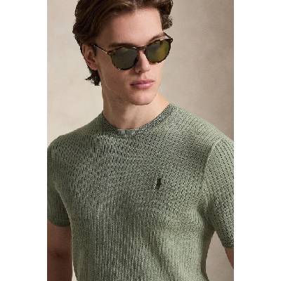 Ralph Lauren пуловер с къси ръкави мъжки от памук (710B13892)