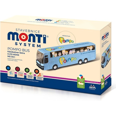 Seva Monti System 50.1 Pompo Bus Kässbohrer Setra S 215 HDHK – Zbozi.Blesk.cz