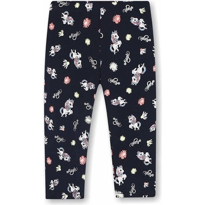 dívčí 3/4 legíny jednorožci tm.modrá