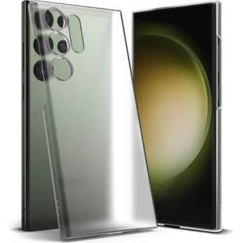 Ringke Slim Matte PC Case - поликарбонатов кейс за Samsung Galaxy S23 Ultra (прозрачен-мат)
