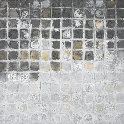 FALC Maľovaný obraz Štvorce 100 x 100 cm