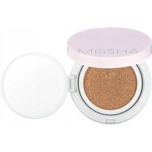 Missha Magic Cushion Cover Lasting SPF50+/PA+++ Ochranný make-up v houbičce 21 Neutral Light Beige 15 g