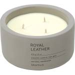 blomus Ароматна свещ FRAGA, размер XL - аромат Royal Leather - цвят Satellite (BLOMUS-65961)