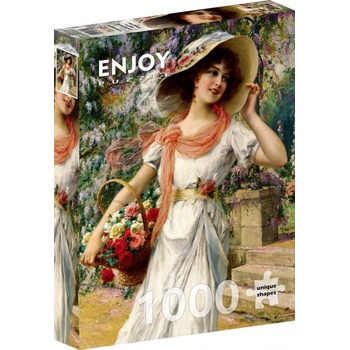 ENJOY Emile Vernon: Květinová zahrada 1000 dielov