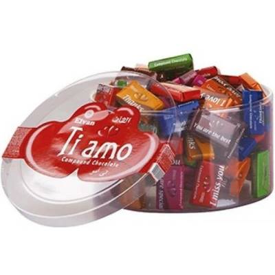 Elvan tiamo napolitan čokoládky dóza 450 g