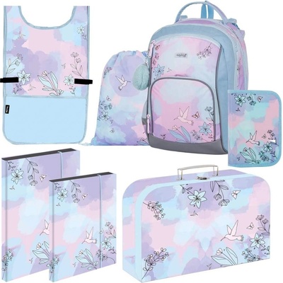 Karton P+P Školský batoh pre prvákov OXY GO Kolibrík 25 7-dielný set