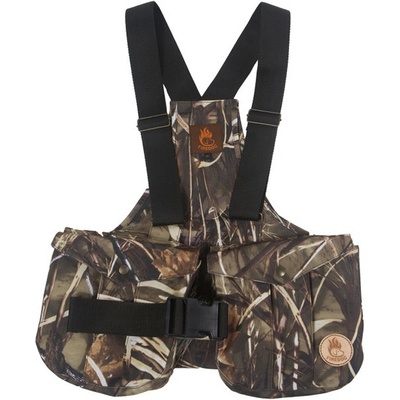 Firedog Dummy vesta Trainer S Water Reeds camo s plastovou sponou