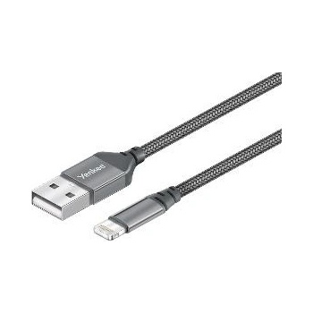 Yenkee YCU 611 GY USB / lightning, 1m