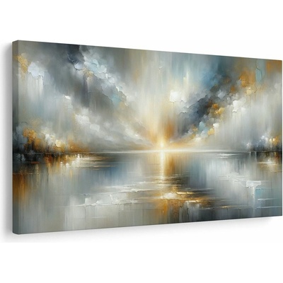 Obraz zlaté světlo nad obzorem - 60x40