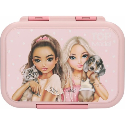 Top Model Desiatový box nerezový PINK