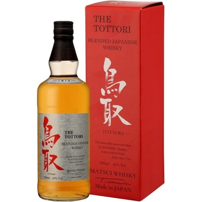 The Tottori Blended Japanese Whisky 43% 0,7 l (karton)