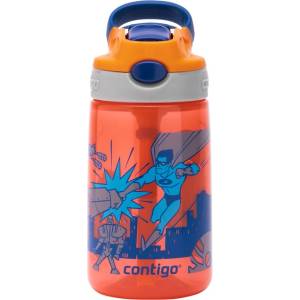 Newell Europe Sàrl Бебешко шише Contigo Gizmo Flip 420 мл, Nect Superhero