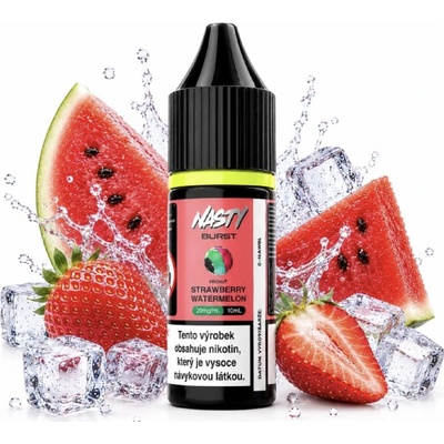 Nasty Burst Salt Strawberry Watermelon Ice 10 ml 20 mg