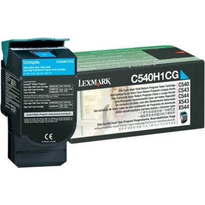 Lexmark Оригинален тонер Lexmark Cyan C540H1CG за C540|C543|C544|X543|X544|X548 2K "C540H1CG (C540H1CG)