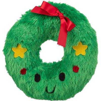 Trixie Xmas vianočný veniec plyšová s pískatkom 22 cm