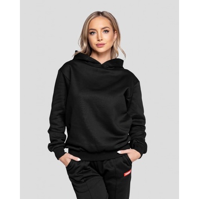 KLOMIO dámska oversized mikina Bliss čierna