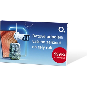 SIM karta O2 data na rok 50GB