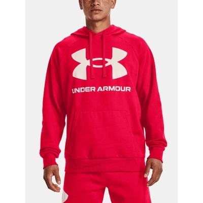 UA Rival Fleece Big Logo HD Sweatshirt Under Armour | Cherven | МЪЖЕ | M