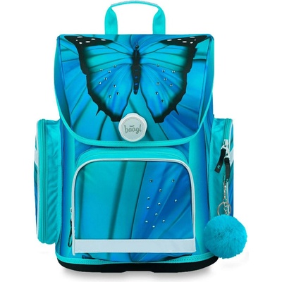 Baagl ERGO BUTTERFLY tyrkysová