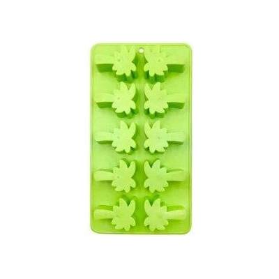 TVOŘÍTKO NA LED 21,5x11x2,3cm, zelená, palma, syntetická guma