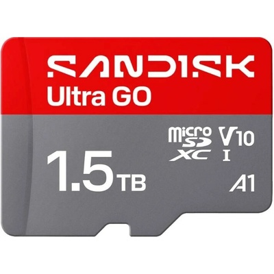 SanDisk MicroSDXC 1, 5TB ULTRA GO SDSQUGN-1T50-GN6MN