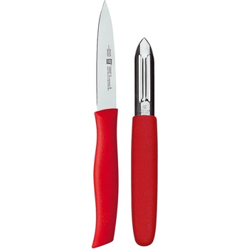 ZWILLING Нож за рязане и белачка за зеленчуци TWIN GRIP, червени, Zwilling (ZW38634000)
