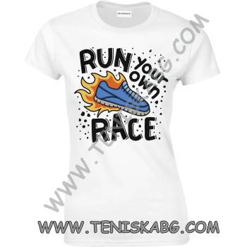 Image 1 of Fruit of the Loom Тениска - Run your own