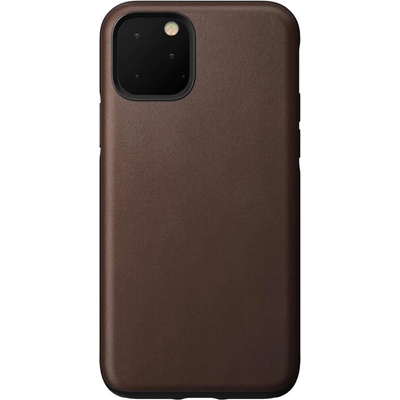 Nomad Leather Rugged Case - кожен (естествена кожа) кейс за iPhone 11 Pro Max (кафяв)