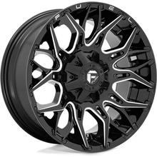 Fuel D769 Twitch 10x20 5x139.7 ET-18 gloss black Milled