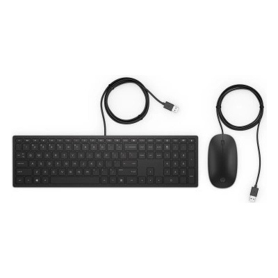 HP Pavilion Wired Keyboard and Mouse 400 4CE97AA#ABB
