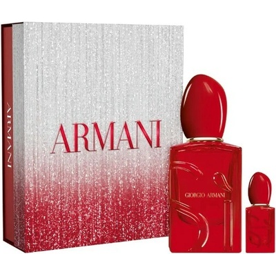 Giorgio Armani Si passione Red musk EDP 50 ml + EDP 7 ml kosmetická sada