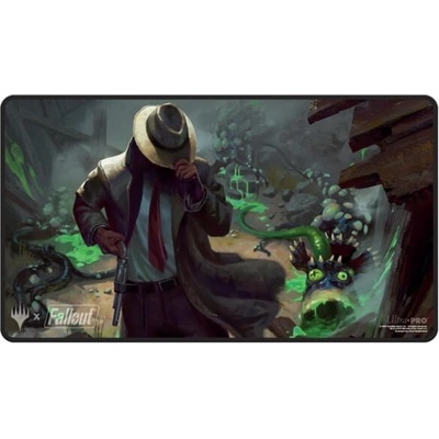 Ultra Pro Magic The Gathering Fallout Mysterious Stranger Black Stitched podložka