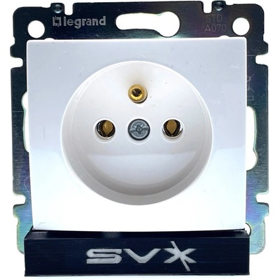 LEGRAND Valena 1-zásuvka bílá 71x71x40mm – Zbozi.Blesk.cz