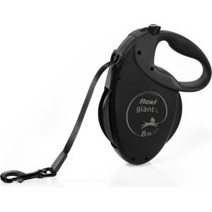 flexi Автоматичен повод FLEXI Giant Tape Black Edition 8 м (DLPFLXSOS0021)